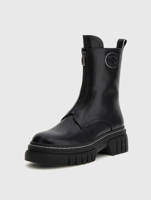 ANNIA genuine leather ankle boot - 2