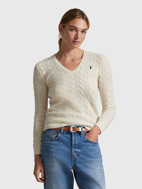 KIMBERLY V-neck sweater - 1