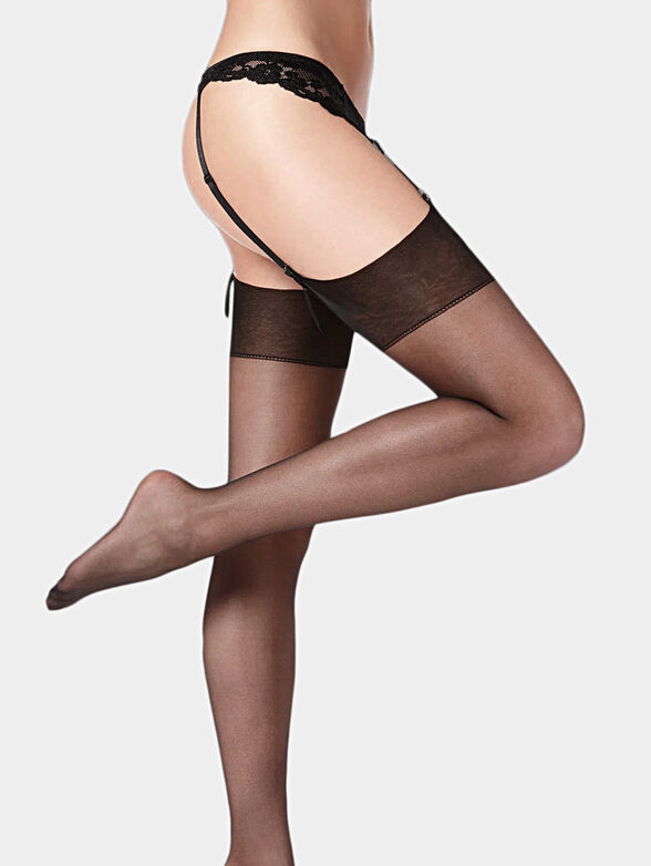 COLLANT stockings in black - 2
