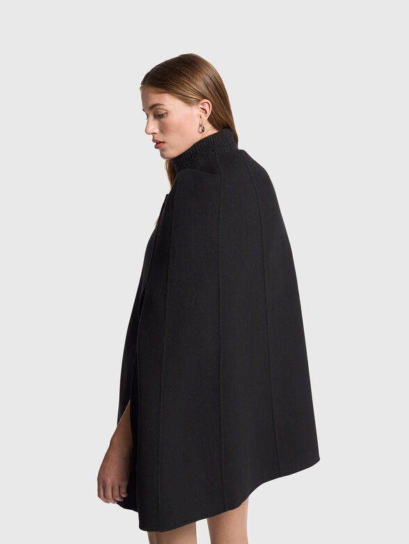 Wool-blend cape - 2