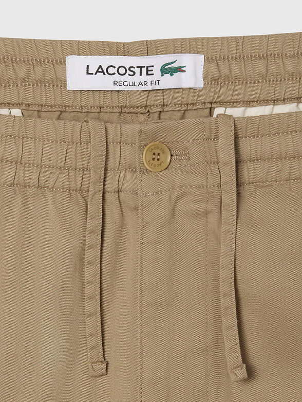 Straight trousers with elastic waist - 5