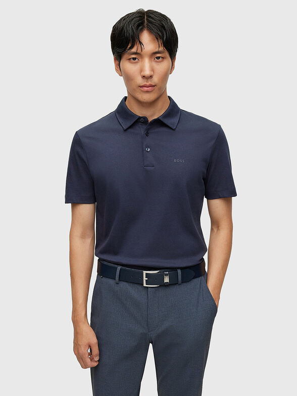 Black polo shirt PALOSH  - 1