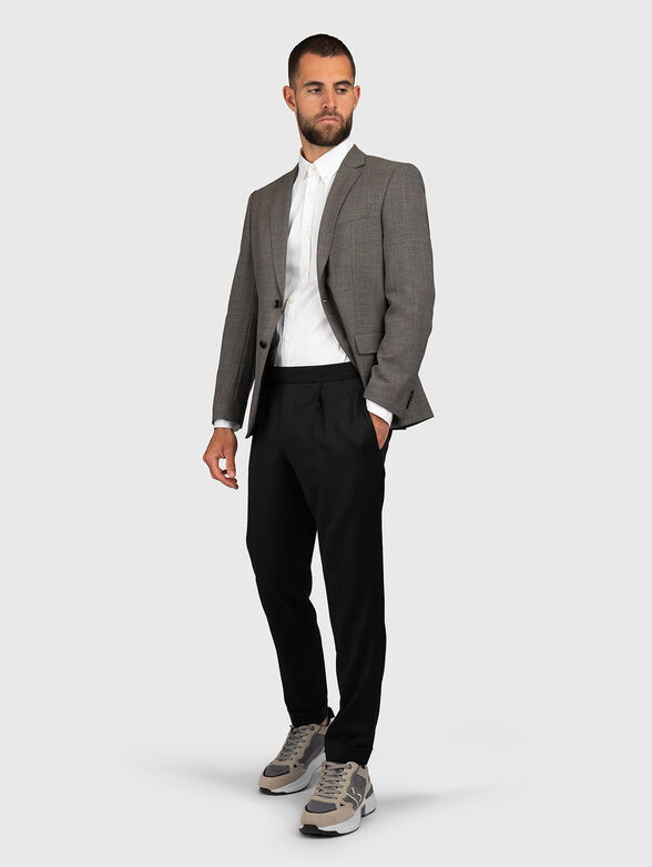 Black slim trousers - 4