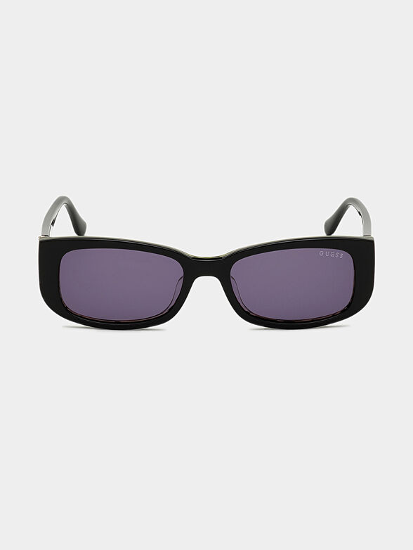 Sun glasses with black frames and logo detail - 6