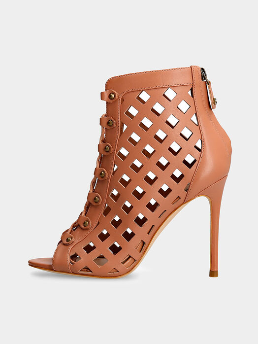 ABRIELE leather heeled shoes