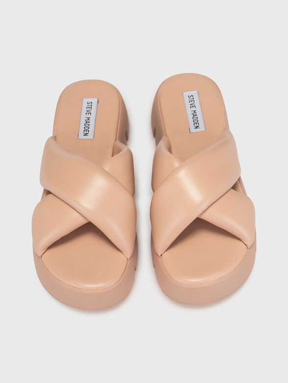 BROADCAST beige sandals - 6