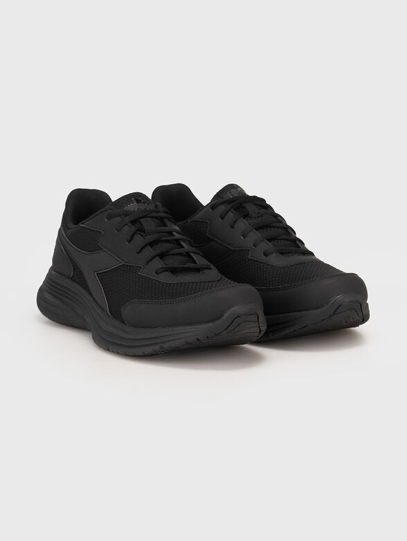 EAGLE 7 black sports shoes - 2