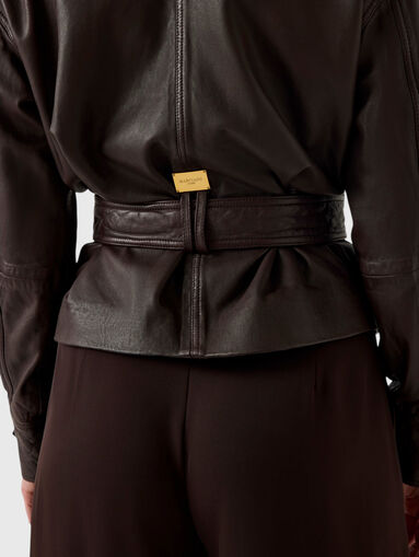 ZAIRA Leather jacket - 4