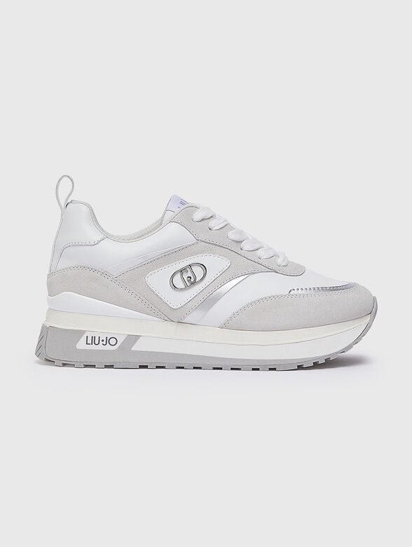 Beige sport shoes - 1