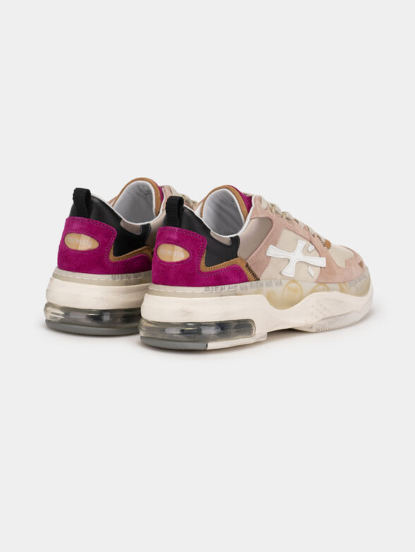 DRAKED 266 sneakers with coloured inserts - 3