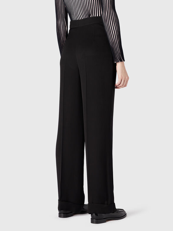 High waisted straight leg trousers - 2