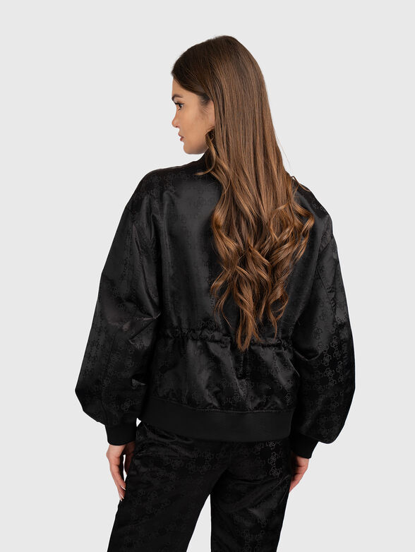 Jacket with monogram logo print - 3