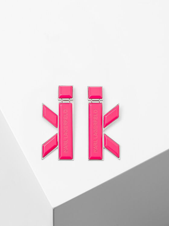 Розови обеци K/KHEOPS - 1
