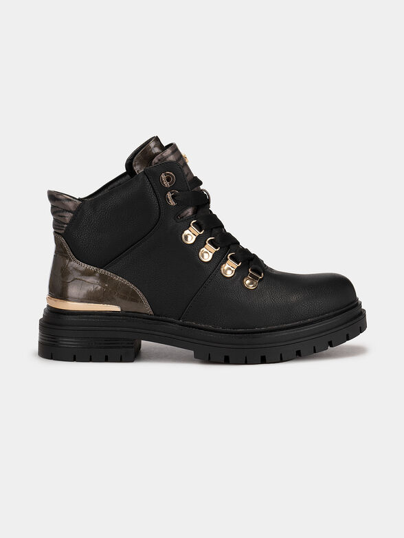 COURTNEY SAFARI PEAK ankle boots with croc detail - 1