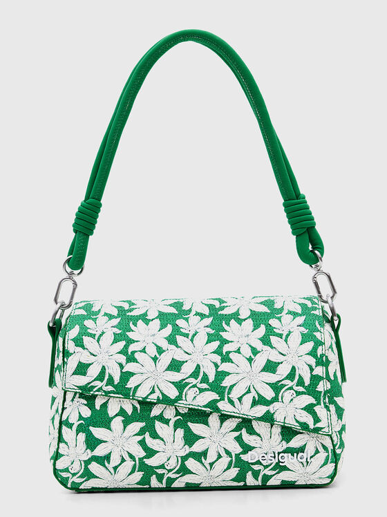 Handbag with floral accents - 1