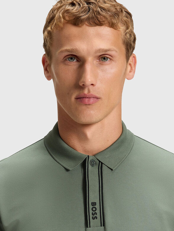 PADDY polo shirt with contrast detail - 4