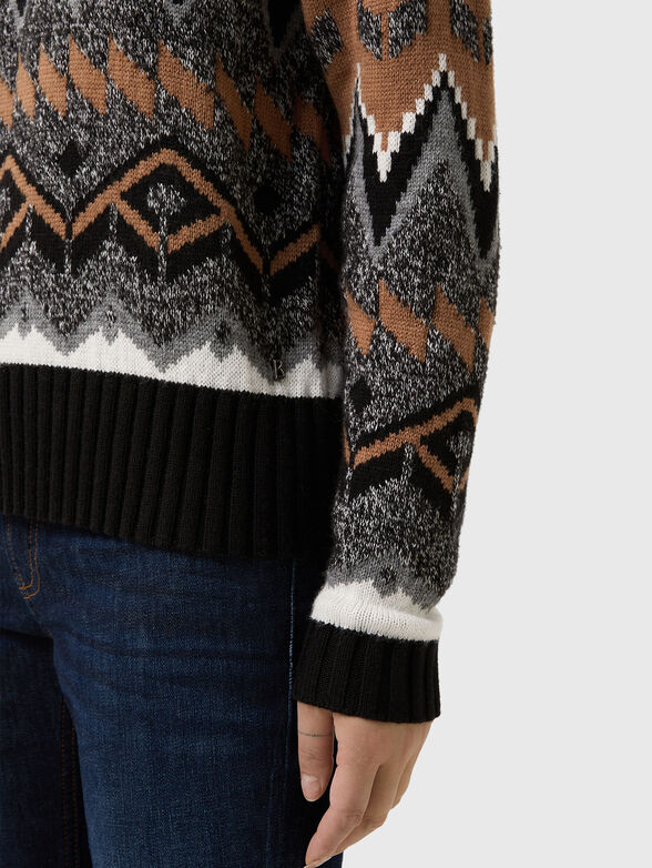 RAEGAN wool and cashmere sweater - 4