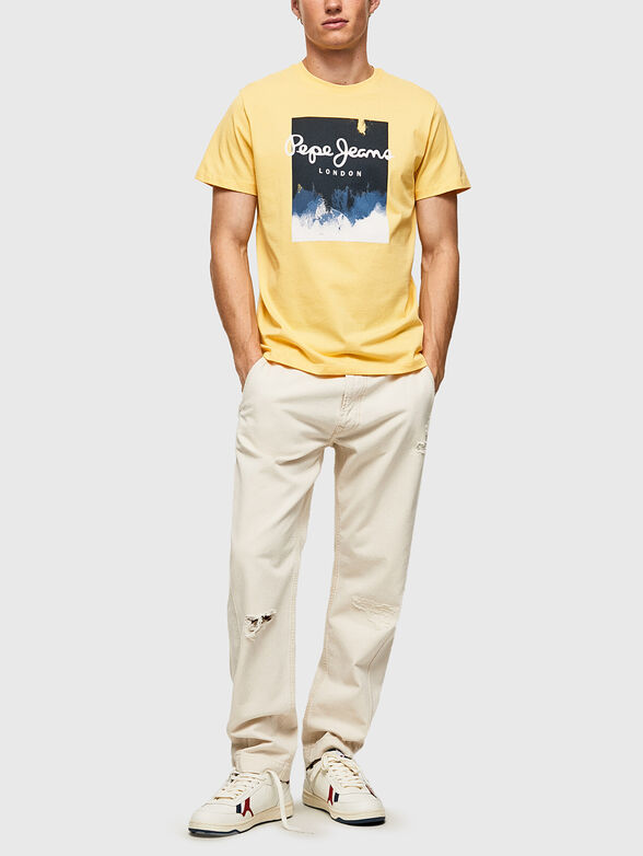 ROSLYN T-shirt with print and logo - 2
