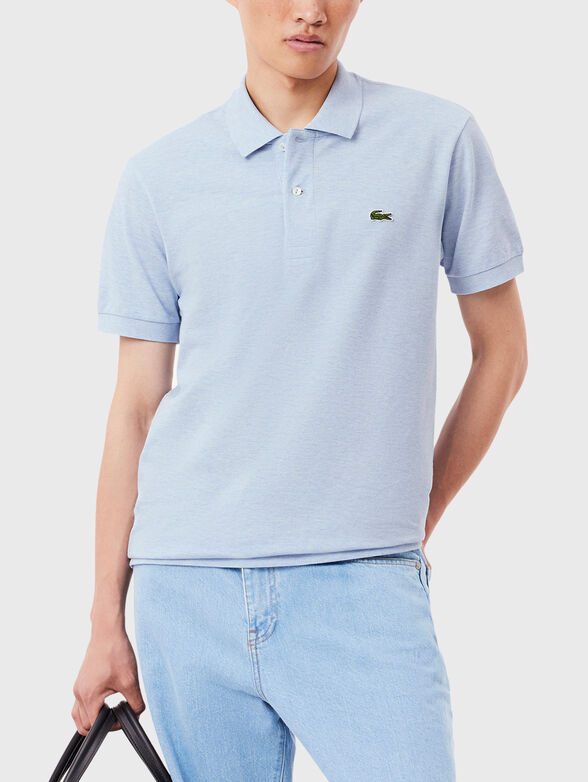 Polo-shirt L.12.12 with short sleeves in dark blue - 1