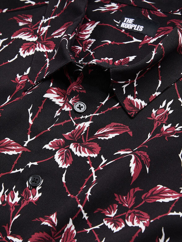 Floral-print shirt  - 5