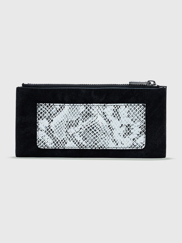 Wallet with contrasting details  - 2