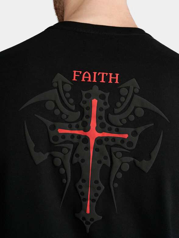 Blouse with prints and letterings - 4