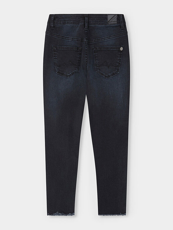 VIOLET dark blue jeans - 2