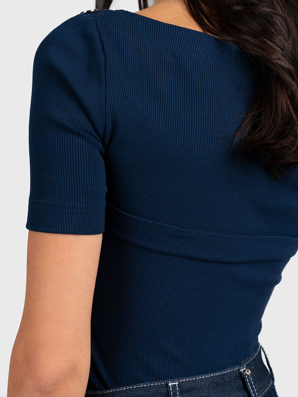 Blue blouse GUENDALINA - 4