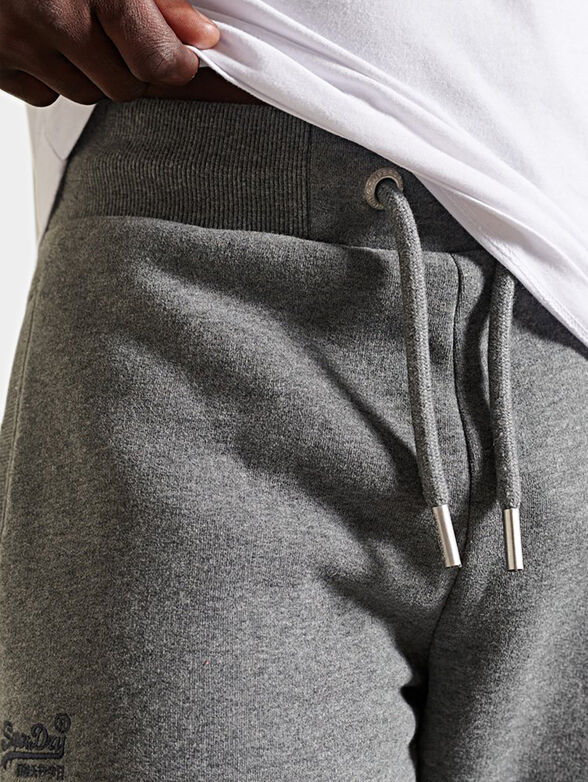 Sports pants with embroidered logo - 4