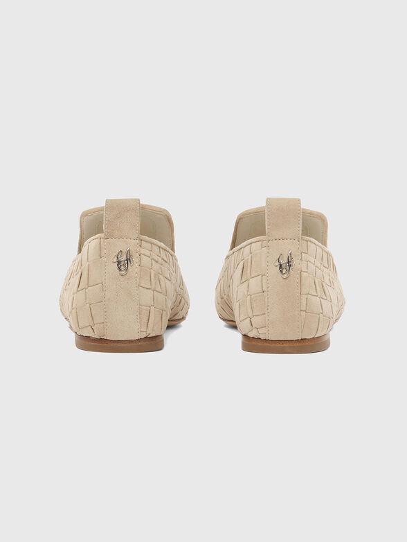 Beige moccasins - 3