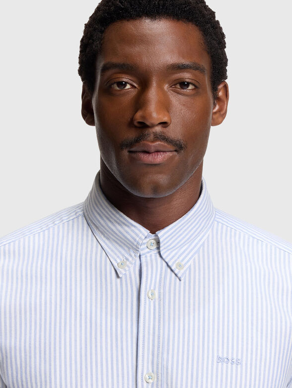 Striped long sleeved shirt - 4