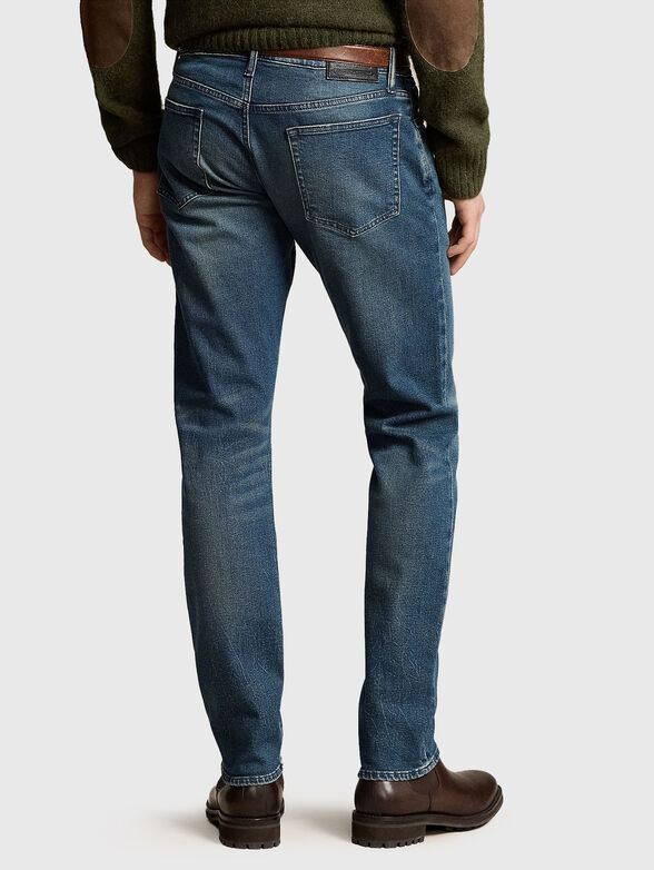 Blue jeans with washed effect - 1
