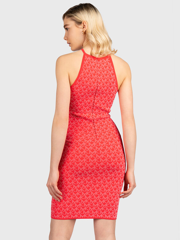 Mini dress with halter neckline - 2