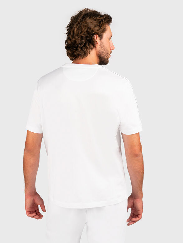 Black T-shirt with logo details - 3