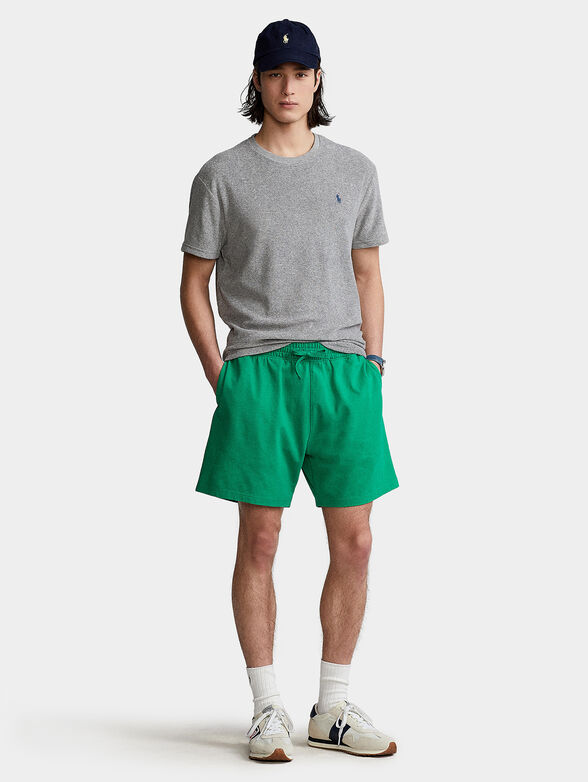 Grey T-shirt with logo - 2