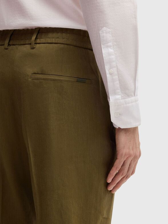 P-PERIN linen trousers - 3
