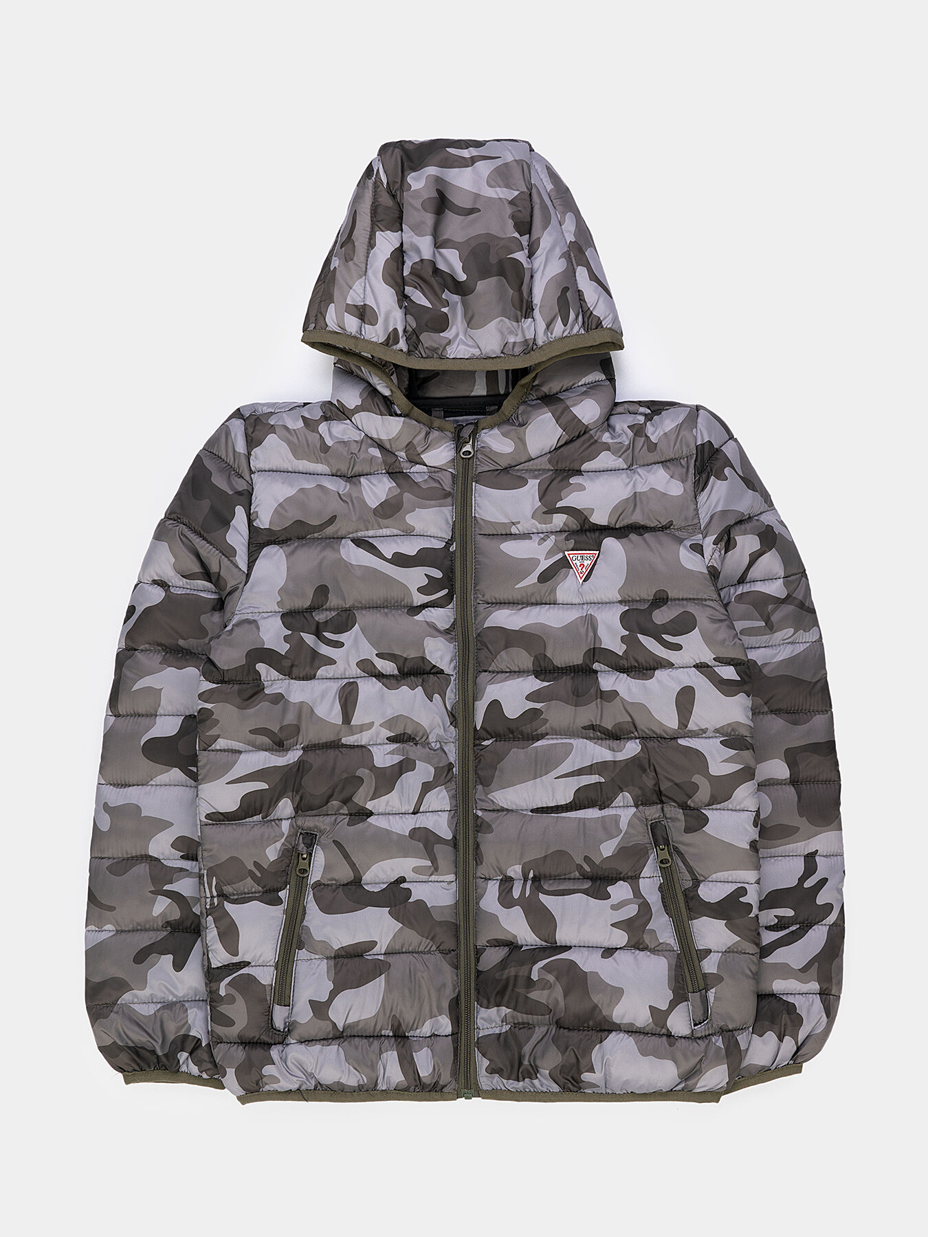Jacket with logo detail brand GUESS Globalbrandsstore en