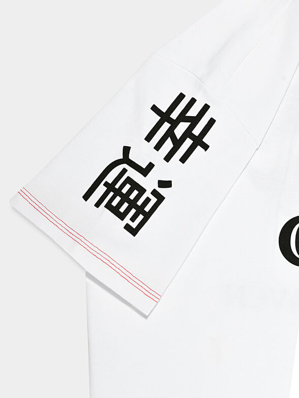 TS017 T-shirt with Japanese art details - 5