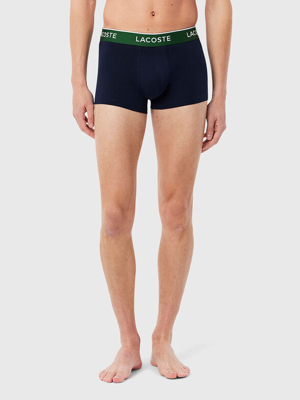 Set of three pairs of boxers with logo - 5