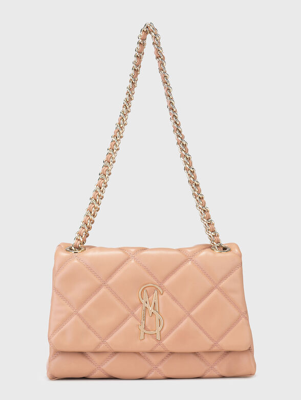 Bag with long strap in beige - 1