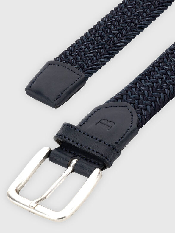 Dark blue woven belt - 2