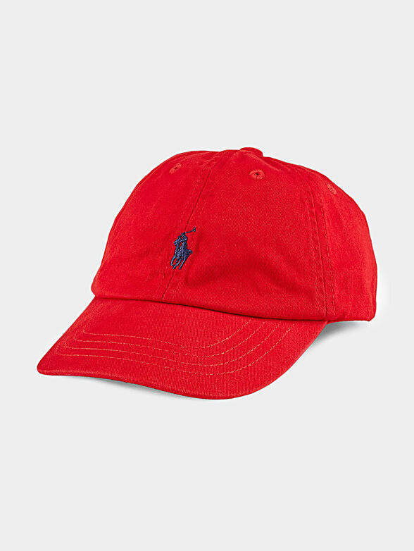 Red baseball cap - 1