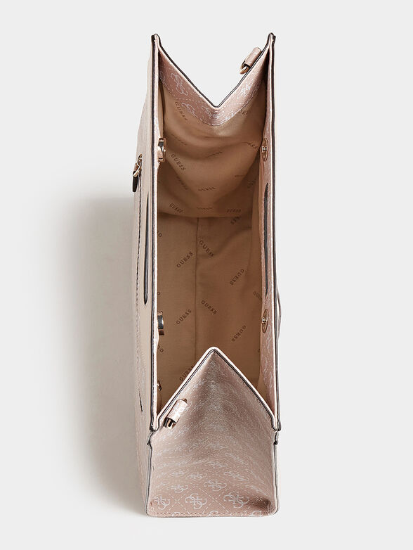 KASINTA tote bag in pale pink color - 4