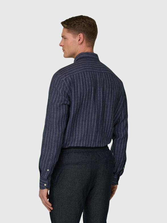 Striped linen shirt - 2