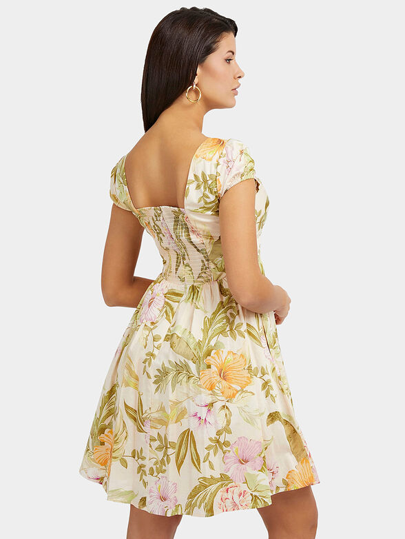 KARIDA mini dress with floral print - 2