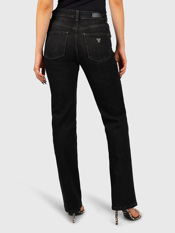 Straight jeans with logo accent - 2