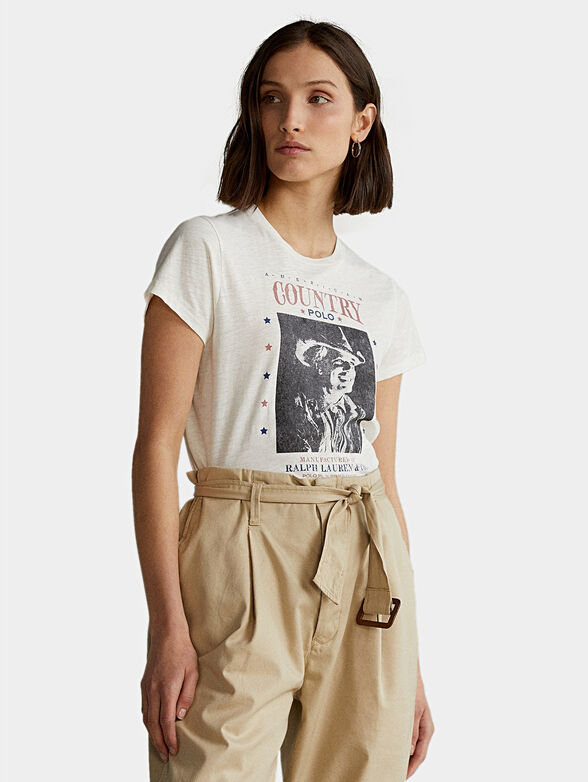 T-shirt with logo print - 1