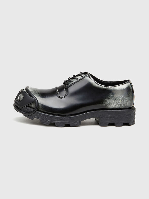 HAMMER D-HAMMER leather shoes with accent logo - 4