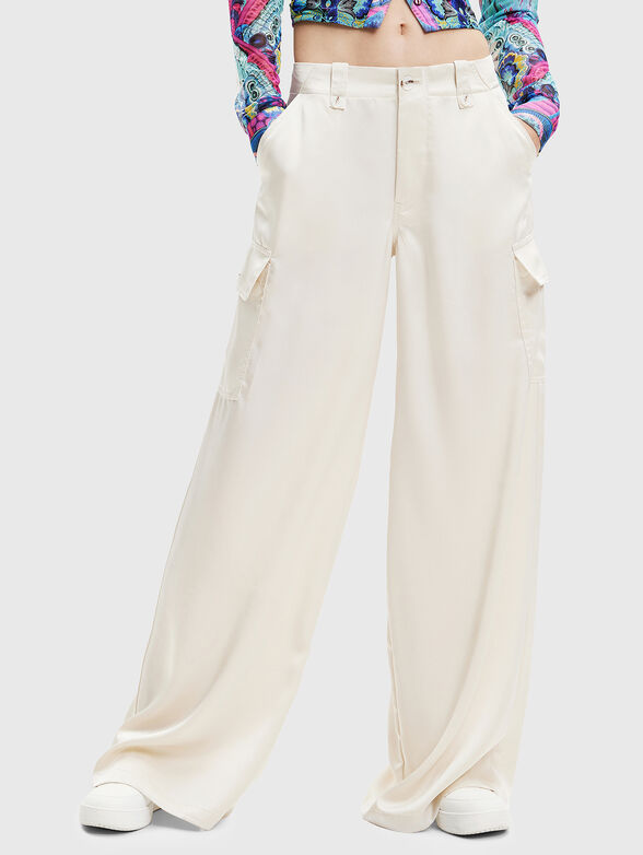 THELMA-LACROIX black cargo pants - 1