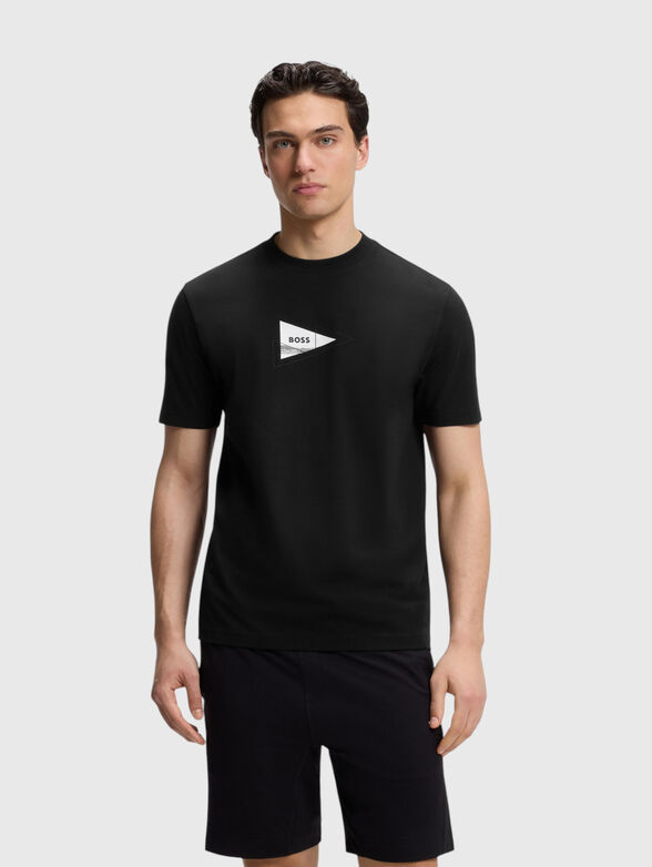 T-shirt with a statement print on the back - 1